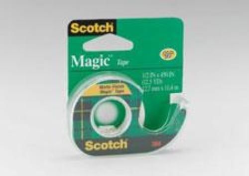 3M Scotch Magic Tape 1/2&#039;&#039; x 450 Ft Refillable Dispenser