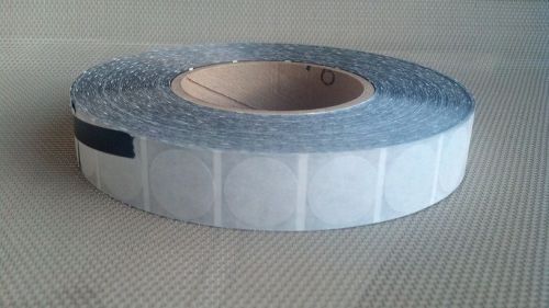 TRANSLUCENT &#039;FROSTED&#039; WAFER SEALS - 1&#034; ROUND, 5,000 ROLL COUNT