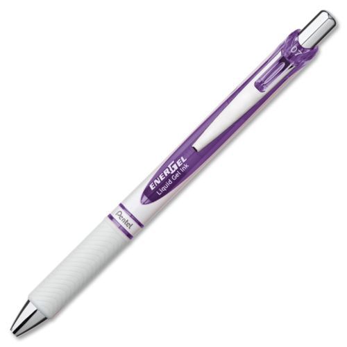 Energel liquid steel tip gel pen - medium pen point type - 0.7 mm pen (bl77pwv) for sale