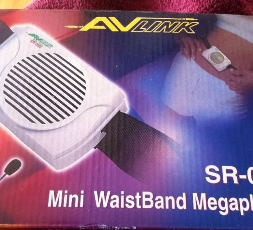 Avlink Mini Waistband Megaphone.SR-050 With Microphone.