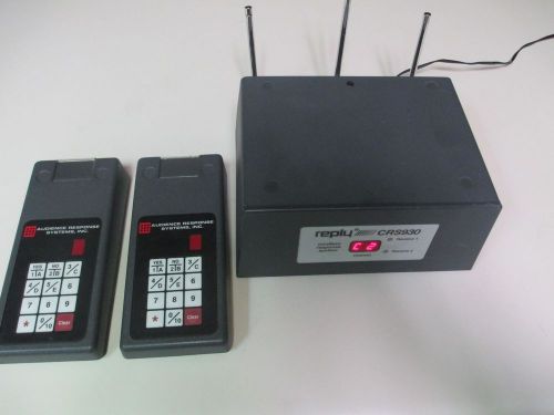 Fleetwood Reply CRS930 Cordless Response System w/(2) CRS1200 Keypads