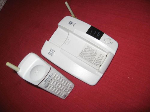 * BASE ONLY * GE  2-9925 A  ( 2 Line ) WHITE * CORDLESS   Business Phone