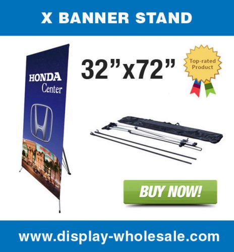 X Banner Stand 32&#034; x 72&#034; with Vinyl Print (Medium)