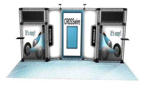 Trade show booth display custom 10&#039; x 20&#039; exhibit for sale