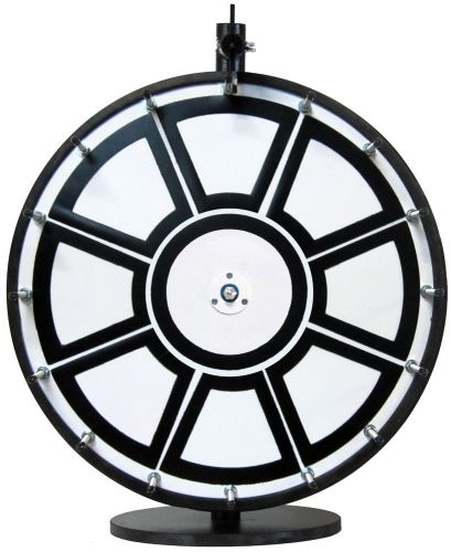 18 inch insert your own graphics prize wheel with black magnetic frames *sale* for sale