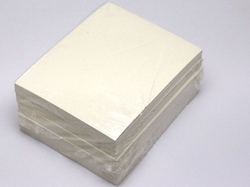Note Pads (5 pads/50 sheets per pad) 5&#034; x 6.5&#034; 65lb fiber offwhite cover paper