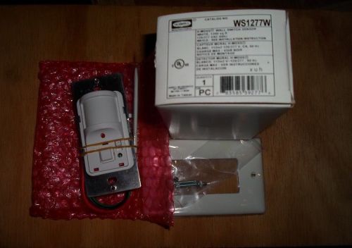 Hubbell WS1277W, 120/277 VAC White H-Moss Wall Switch Sensor (New in Box)