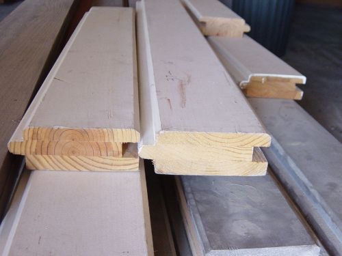 Make OFFER! Lumber Tongue &amp; Groove Thick Roof Boards 600+Run Feet 16&#039; Lengths