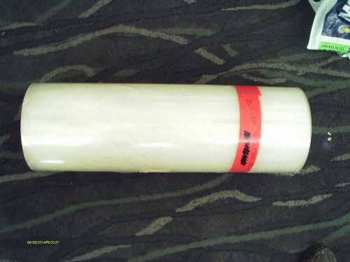 roll of clear plastic sheeting