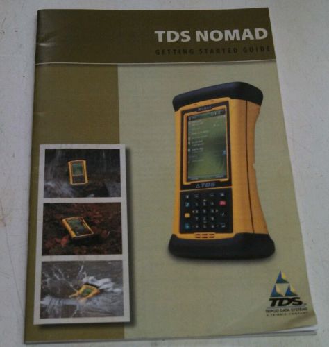 TDS Nomad getting USER guide