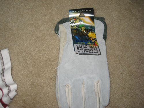 Liberty Grain Driver Gloves Safety Gloves Gardening Gloves sz MEDIUM