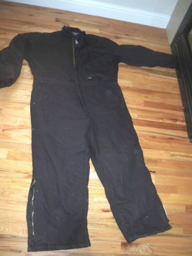 WALL&#039;S WORK WEAR 2X-LARGE REGULAR COVERALLS BLACK CLEAN
