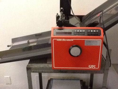 Numbering Machine SNS 4000 Micromatic with one number head