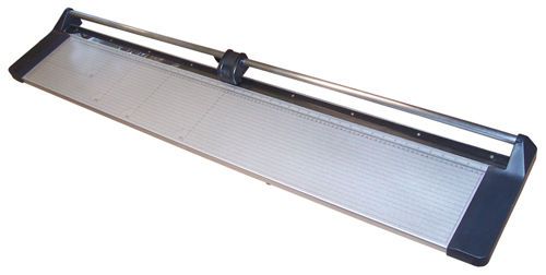 New 47&#034; manual rotary paper cutter trimmer wide format + 1 spare blade for sale