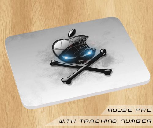 Apple Skull Art Design Logo Mouse Pad Mats Mousepads Hot Game