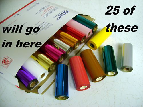 Hot stamp stamping machine foil kingsley - 25 pk - choose from 70+ colors for sale