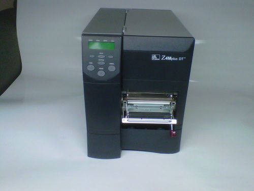 Zebra z4m plus dt thermal barcode label printer z4m2z-2001-4000 for sale