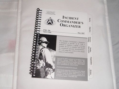 Incident Commander&#039;s Organizer pocket guide