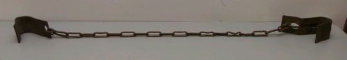 Vintage metal cow hobbles - cow kickers - chain type adjustable so - boss for sale