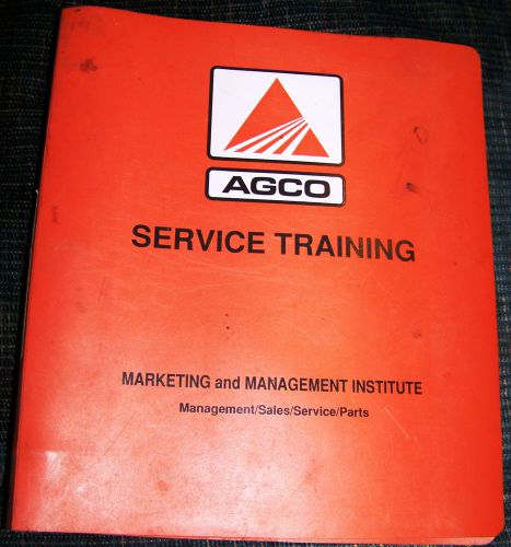 1994Agco Allis Tractor Service Training