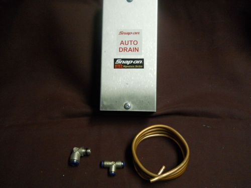 Snap On, compressor auto drain, BR Signature Series, garage, mechanic,