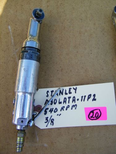 STANLEY -PNEUMATIC NUTRUNNER WRENCH  - A30LATA-11P2,  540 RPM, 3/8&#034; USED,