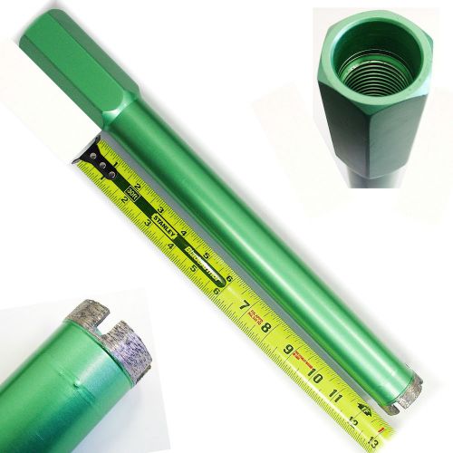 1-1/8&#034; Wet Diamond Core Drill Bit for Concrete with 12&#034; Tube Length - Premium