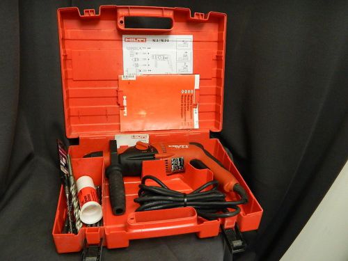 Hilti sds plus hammer drill kit te 2-s  with case &amp; bits  great condition for sale