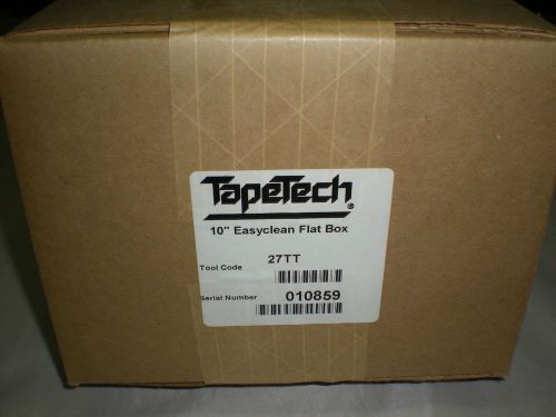 TapeTech 10&#034; EasyClean Flat Box 27 TT