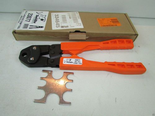 SharkBite 3/8 Inch Large PEX CRIMP TOOL Cash Acme NEW IN BOX With Gage 23077