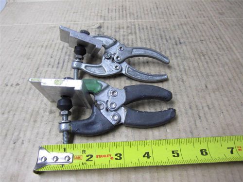 2PC LOT OF MOD CARR LANE 50PL SML AIRCRAFT SQUEEZE CLAMP PLIERS MECHANIC TOOLS