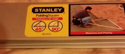 Stanley 4 folding square aluminum for sale