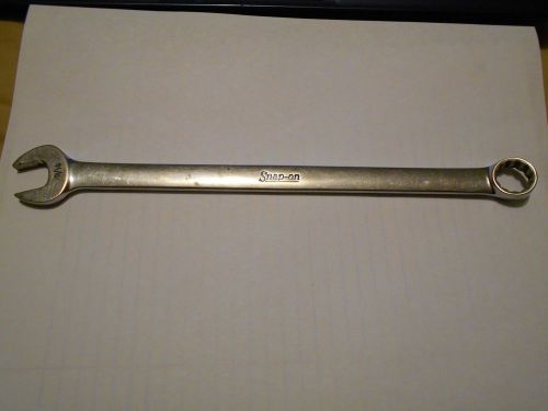 SNAP-ON # OEXL18  ( 9/16&#034; )  COMBINATION WRENCH ( LONG LENGTH ) ( 12-POINT )