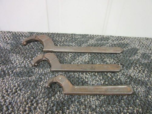 3 SPANNER WRENCH SET MARTIN WILLIAMS 0-474 0-472 0-471 HAND TOOLS SET PC USA
