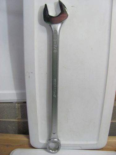 NEW Wright Tools 1160 1-7/8&#034; Round Shaft 12 Pt Industrial Combination Wrench USA