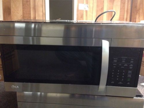 New lmv1683st lg non sensor over the range microwave for sale