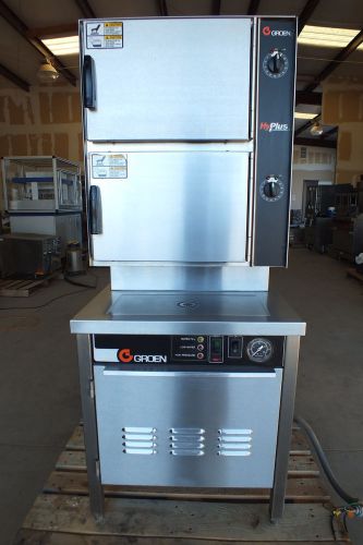 Groen pressureless hyplus double steamer model hy-6se electric for sale