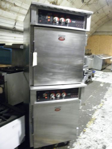 Fwe lch-6s double stack cook heat and hold retherm food warming cabinet oven for sale