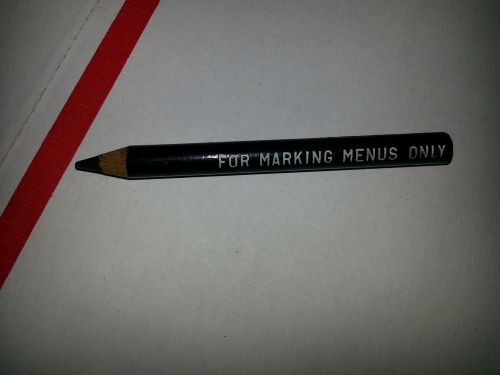 Menu Marking Pencil Menu board