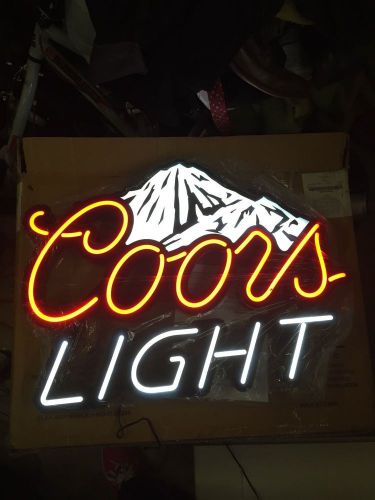 Coors Light Rockies Beer LED Illuminated Sign