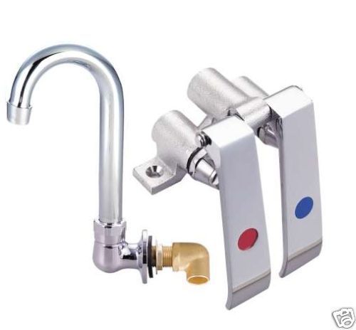 Dual Knee Valve W/Spout For Sink
