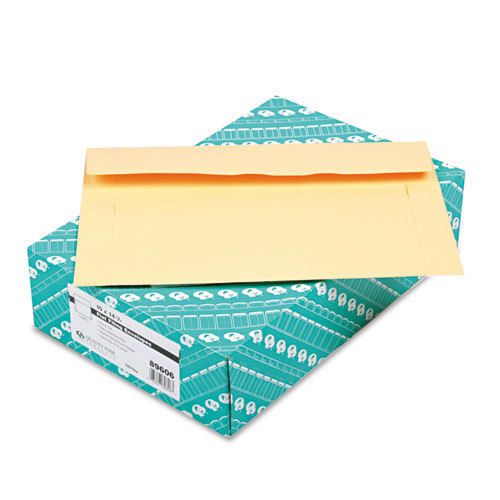Filing envelopes, 10 x 14 3/4, 3 point tag, cameo buff, 100/box for sale