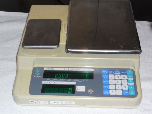 Digi matex dc-120 counting scale 50-lb capacity x 1-lb - works perfect! for sale