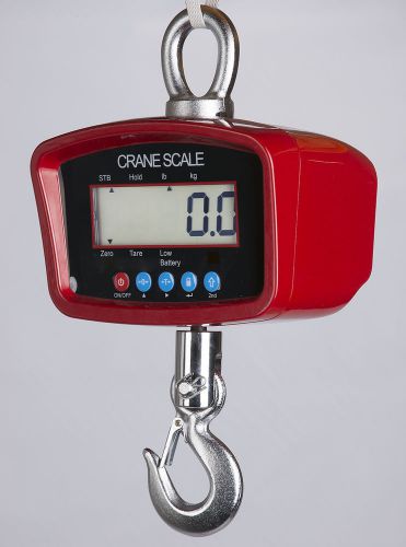 1,000 lb Heavy Duty Crane Scale Hanging Scale Steel Enclosure