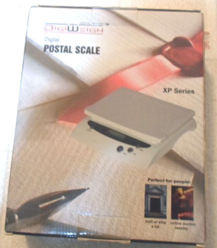 New Blue Digiweigh Digital Postal Scales 0.2 oz to 52 lb XP Series never opened