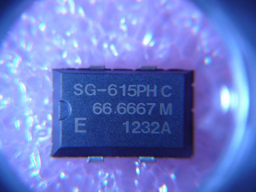 SEIKO EPSON SG-615 Series SOJ High-Frequency Crystal Oscillator 66.6667MHZ *NEW*