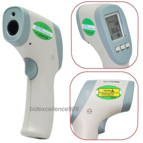 Non-contact  handheld ir infrared laser digital lcd thermometer gun memory f~°c for sale