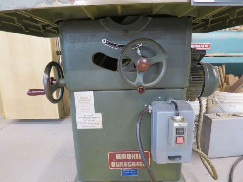 Wadkin Bursgreen 12&#034; Table saw