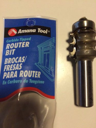 Amana Tool 54294 Edge Forming 1/2&#034; shank carbide router bit