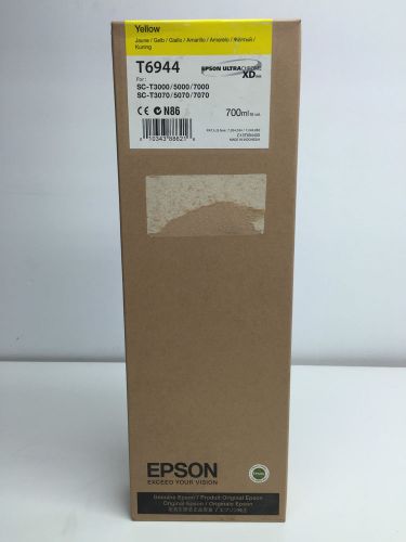 Epson T6944 Original Yellow Cartridge-700ml 09/2015 New -A2